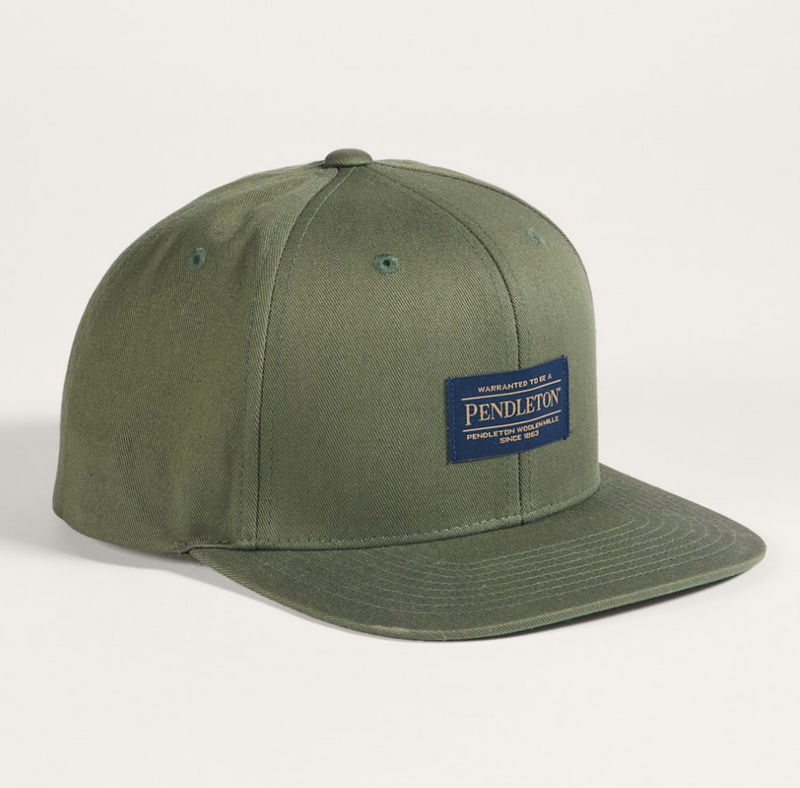 Logo Flat Brim Hat