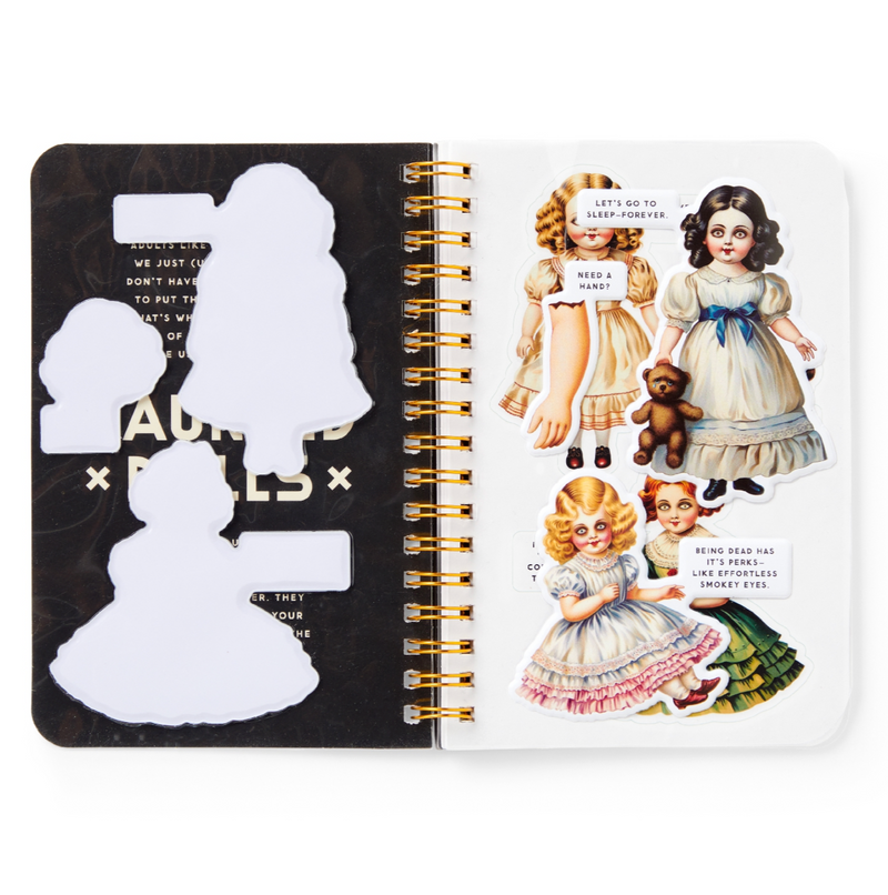 Haunted Dolls Sticker Book