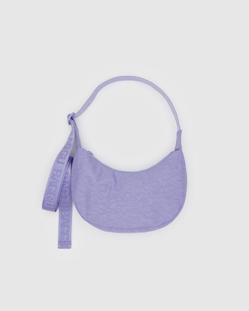 Small Nylon Crescent Bag | 51" Strap