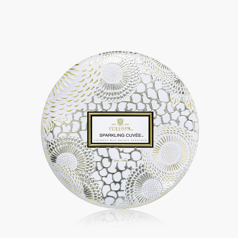 Sparkling Cuvée | 3-Wick Tin Candle