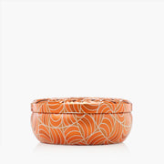 VOLUSPA Spiced Pumpkin Latte 3 Wick Tin Candle - detail