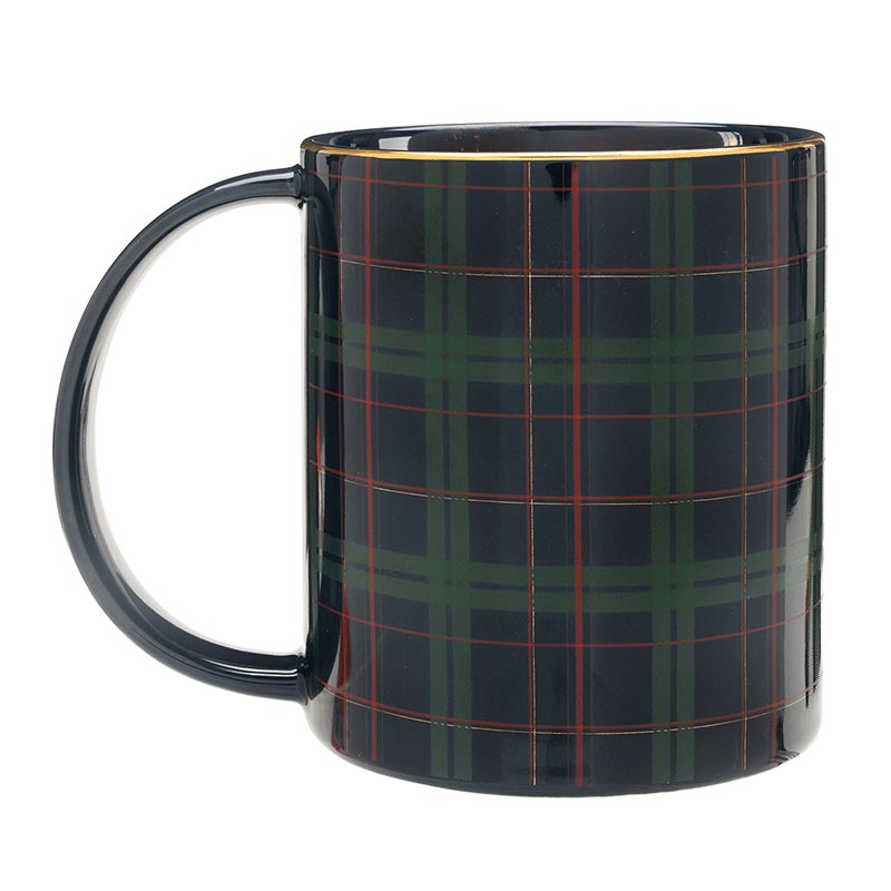 Wide Handle Holiday Mug