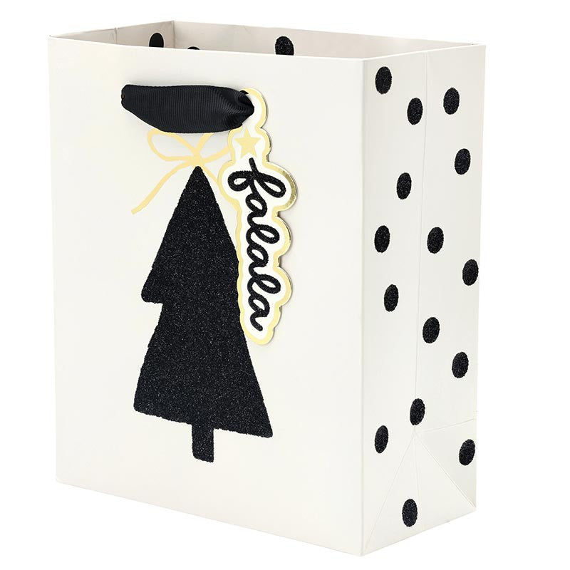 Ivory + Black Gift Bags Set of 3