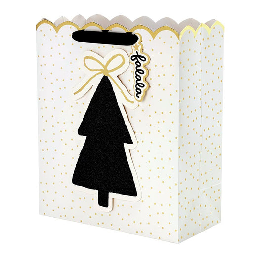 Bow Tree Gold Stars Large Gift Bag