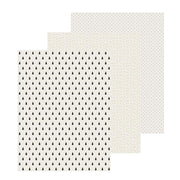 Black + Ivory Tissue Paper Set of 3