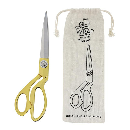 Gold Handled Scissors 9.5 Inch