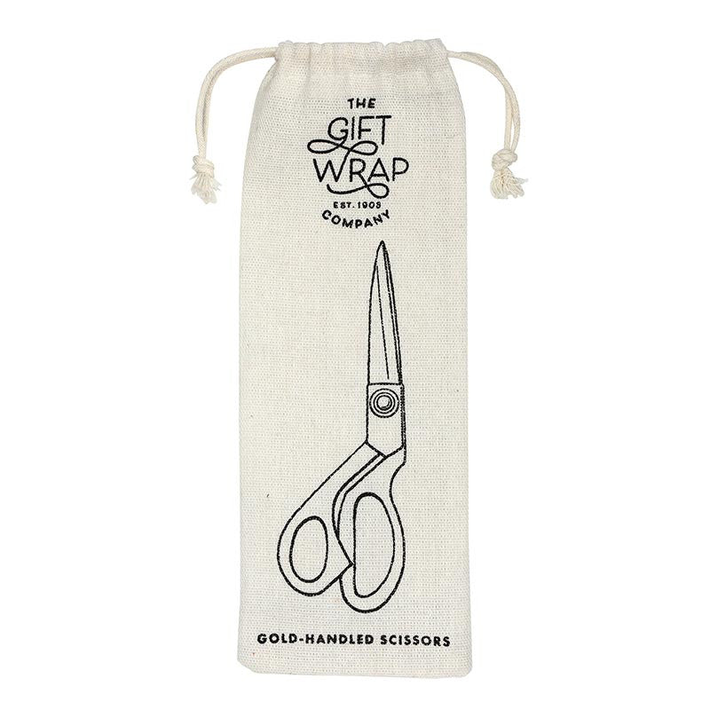 Gold Handled Scissors 9.5 Inch