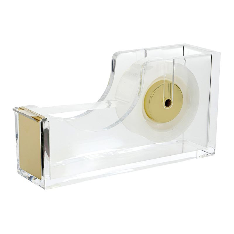 Acrylic + Gold Tape Dispenser