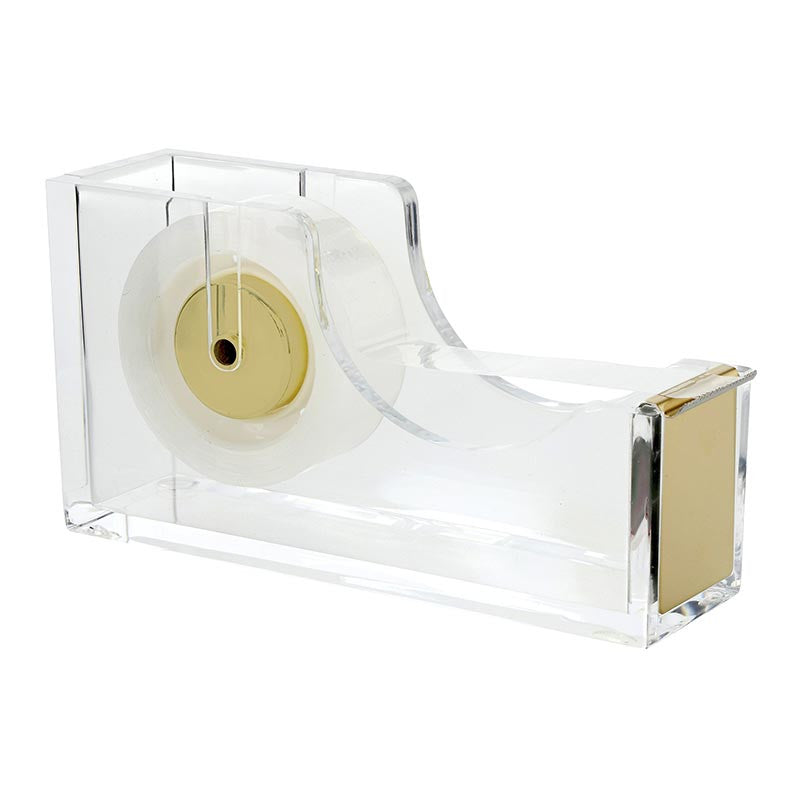 Acrylic + Gold Tape Dispenser
