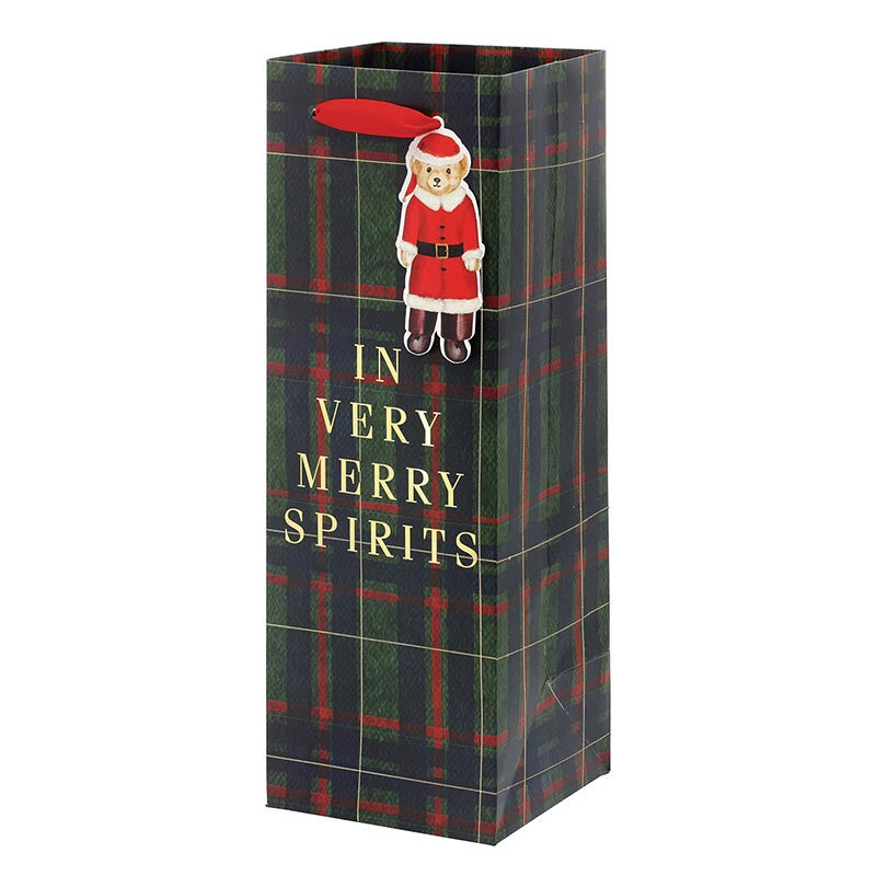 Very Merry Spirits Bottle Bag