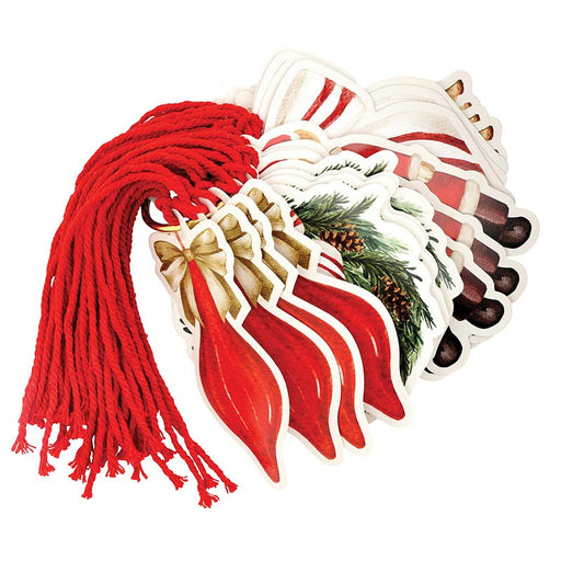 Traditional Christmas Gift Tag Book