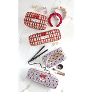 Quilted Cosmetic Bag