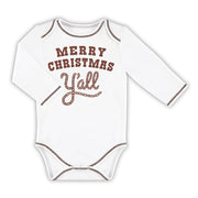 Long Sleeve Snapshirt - Merry Christmas Y'all