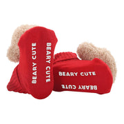 Rattle Socks - Santa Bear