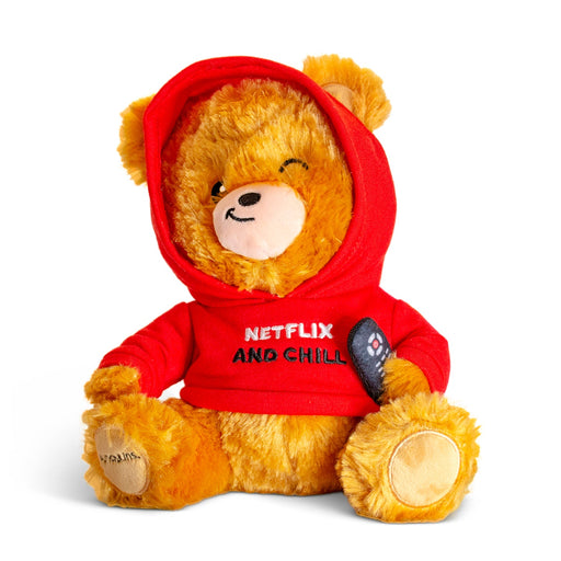 "Netflix and Chill" Teddy Bear Plushie - LOCAL FIXTURE