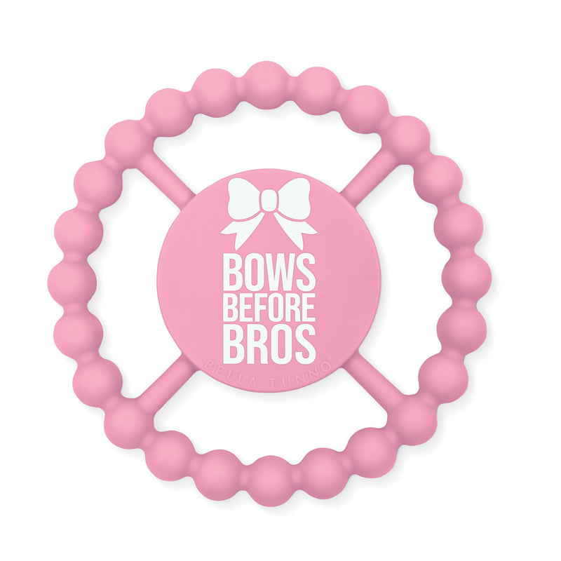 Bows Before Bros Happy Teether