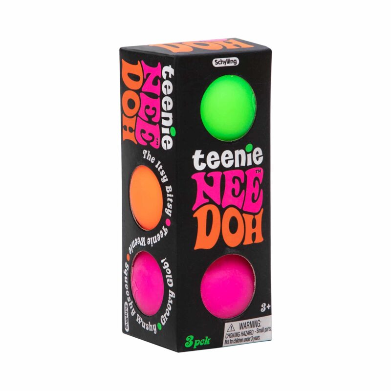 Teenie NeeDoh 3-pack packaging