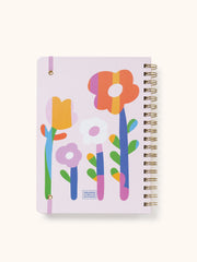 Faire Flowers Undated Tri-Tab Planner