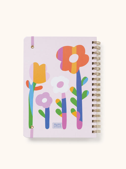 Faire Flowers Undated Tri-Tab Planner