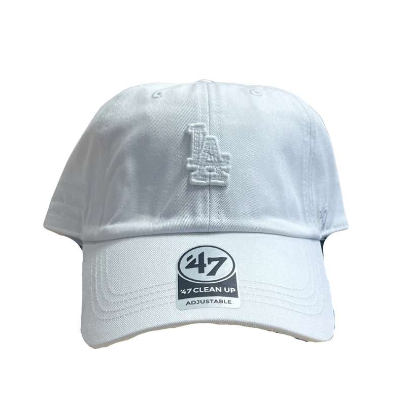 LOS ANGELES DODGERS WHITE CONTEMPORARY TT 47 CLEAN UP