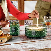 Noble Fir Garland Centerpiece lifestyle