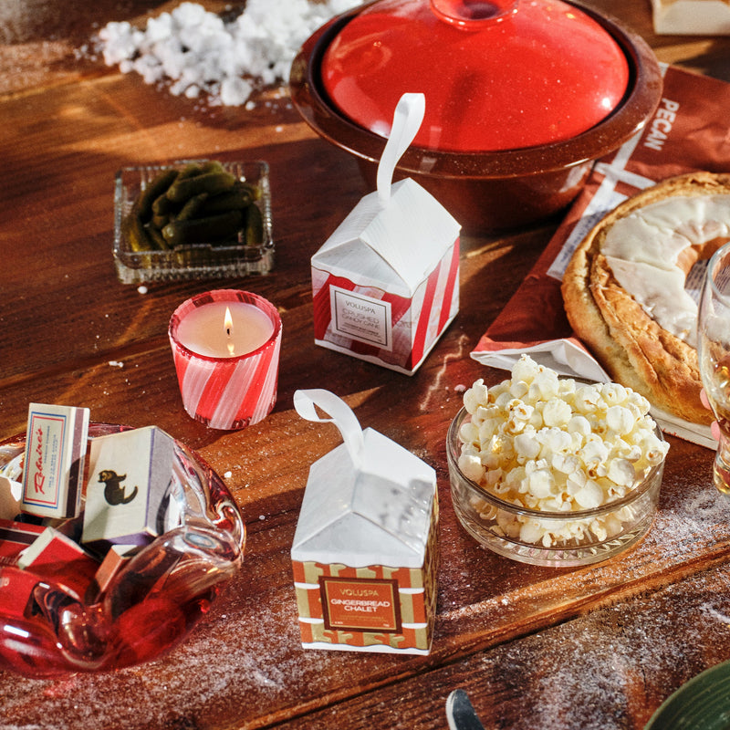 Gingerbread Chalet Ornament lifestyle