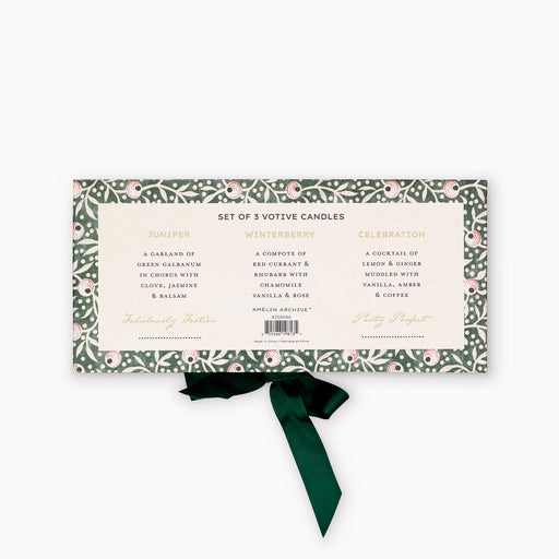 Christmas Chronicle Votive Candle Set - votives