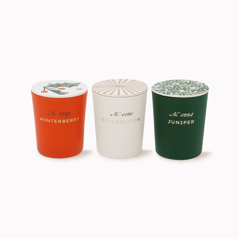 Christmas Chronicle Votive Candle Set - detail