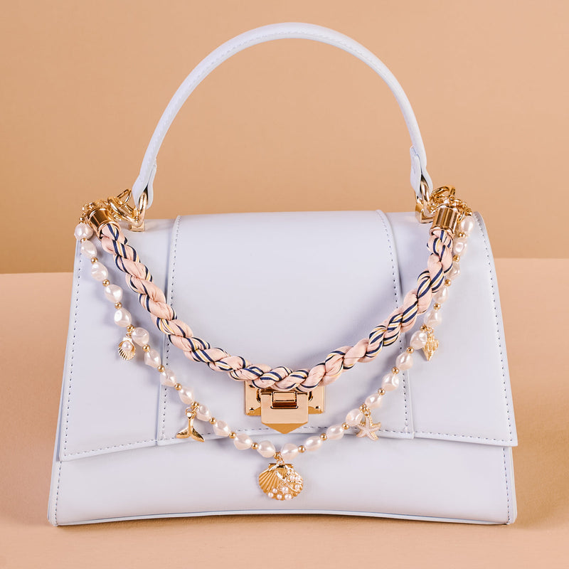 Seas the Day Necklace Bag Charm