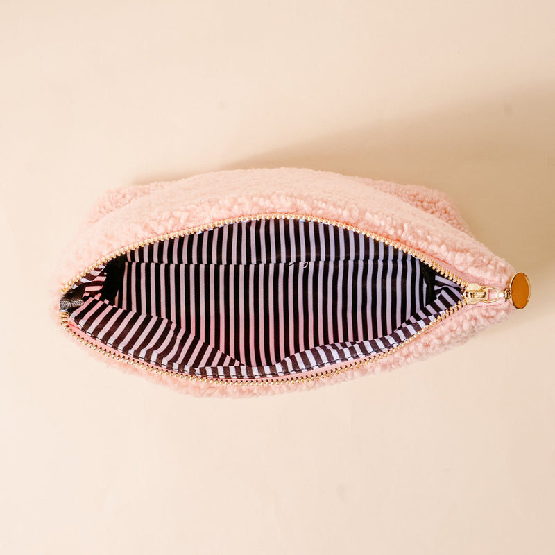 Teddy Pouch-Ghosts & Pearls