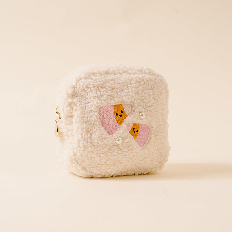 Teddy Pouch-Square Candy Corn Cuties