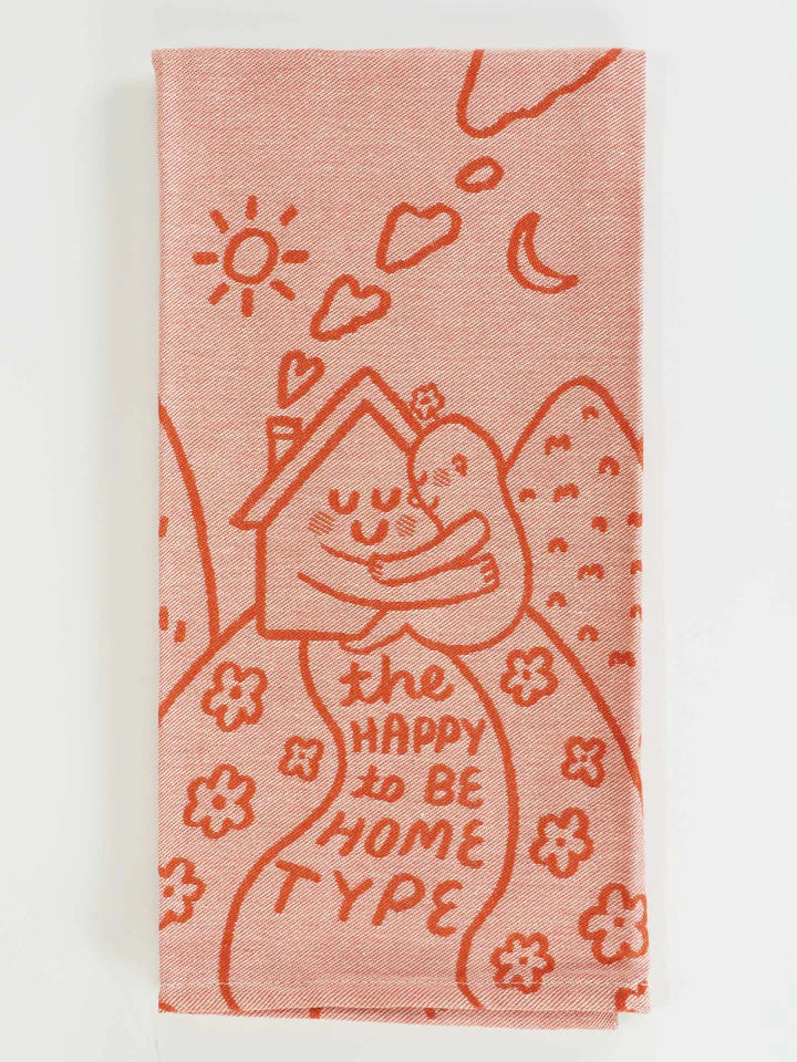 Happy To Be Home Dish Towel