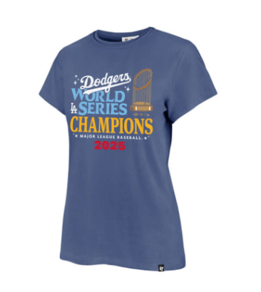 Women's 47Brand Franklin Tee - 2025 World Series Champions
