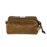 Filson Tin Cloth Travel Kit in Dark Tan
