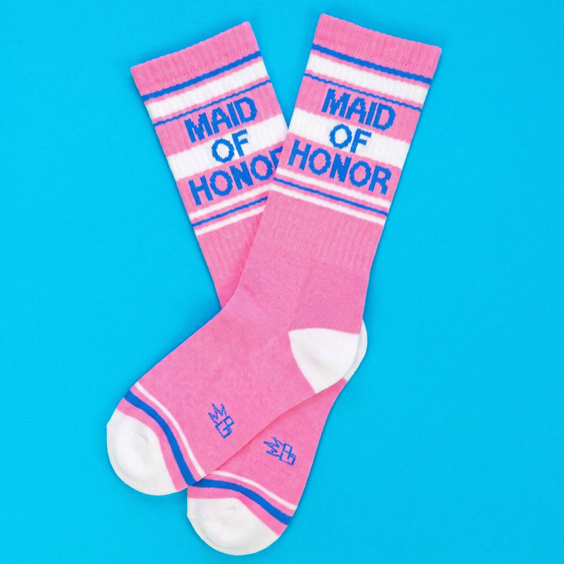 Maid Of Honor Gym Crew Socks