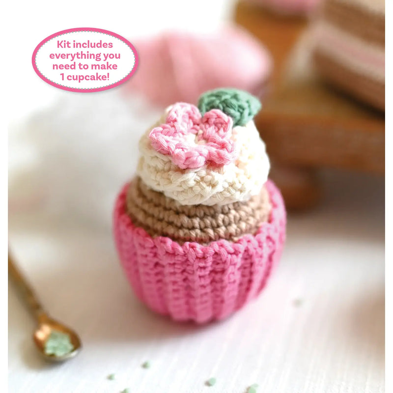 Crochet Café Amigurumi Kit Cupcake