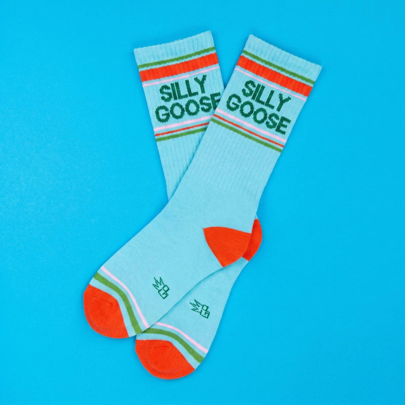 Silly Goose Gym Crew Socks
