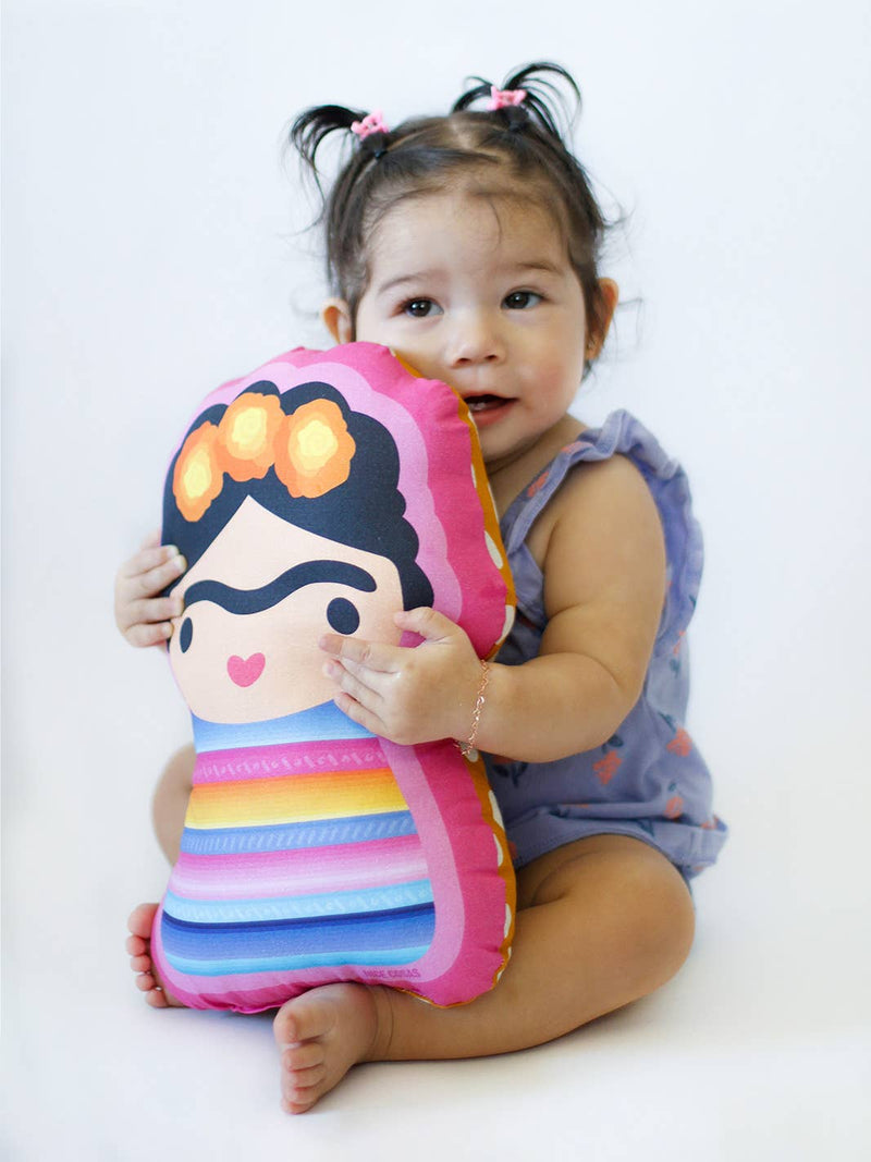 Nice Cosas Besties Club La Artista Serape Stripe Pillow Doll