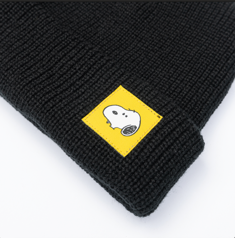 3P4 x Peanuts® | Snoopy Beanie | Black