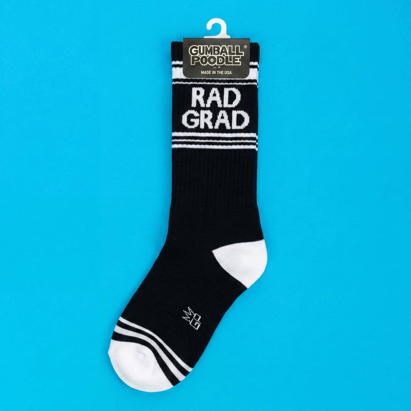 Rad Grad Gym Crew Socks