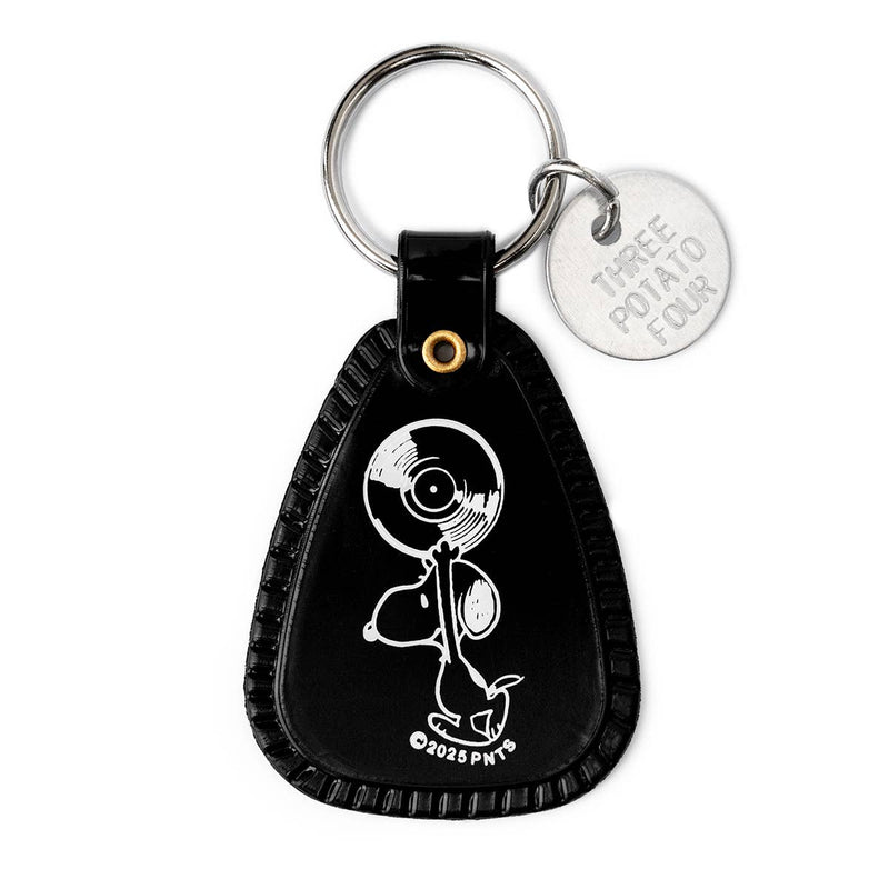 3P4 x Peanuts® - Snoopy Record Saddle Keychain