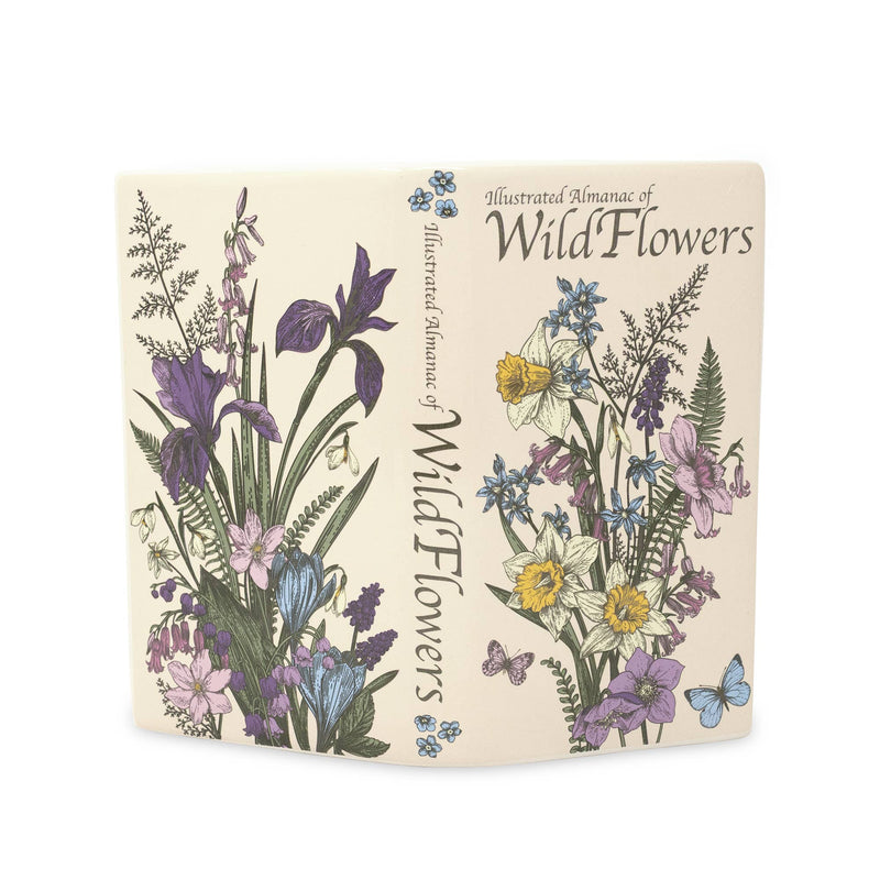 Open Book Vase | Wildflowers