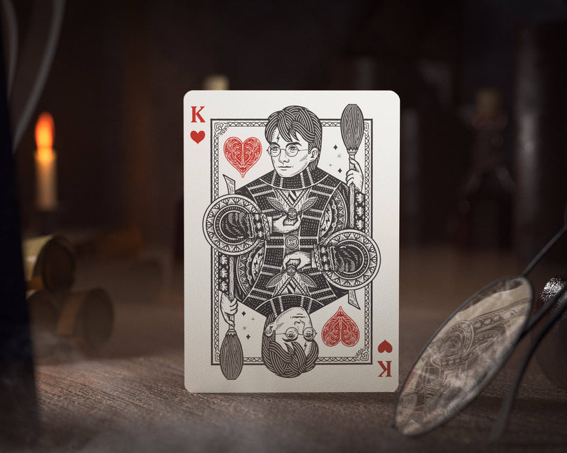 Harry Potter Playing Cards: Red (Gryffindor)
