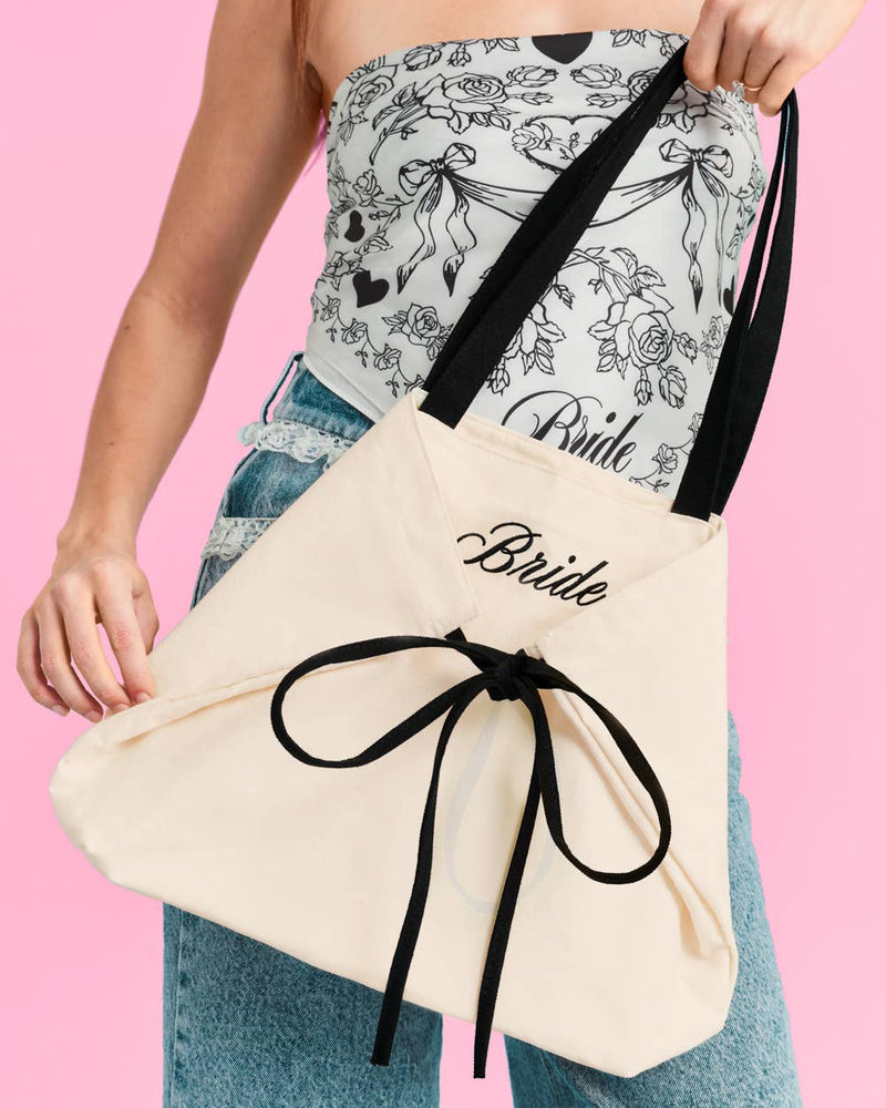 Bow Bride Tote