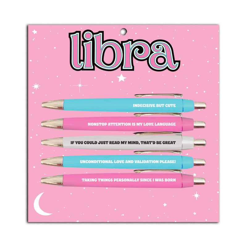 Libra Pen Set (funny gifts, birthday gifts, astrology gifts)