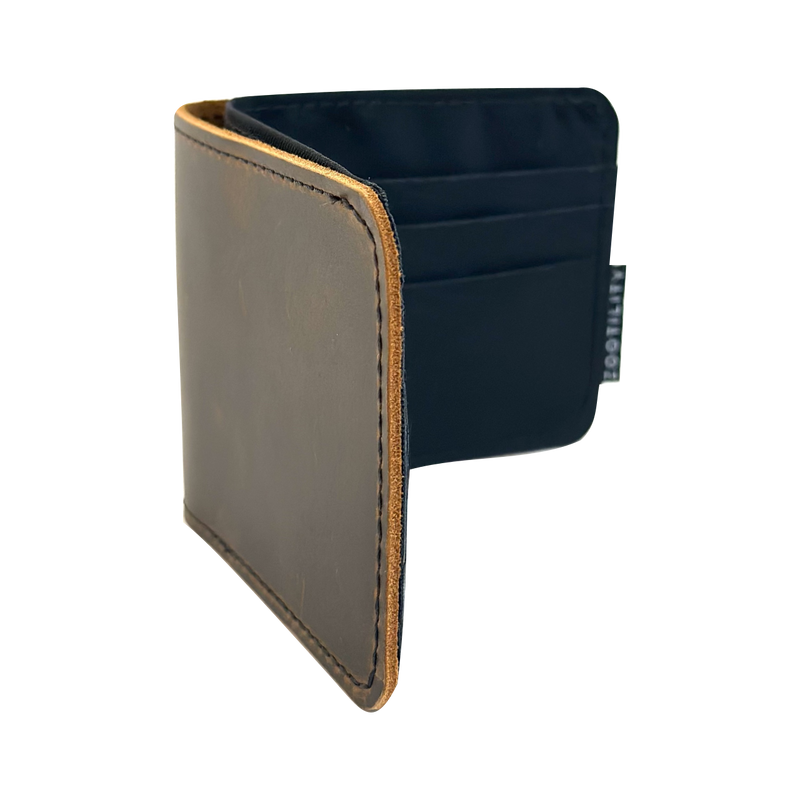 Premium Fold Wallet: Rust