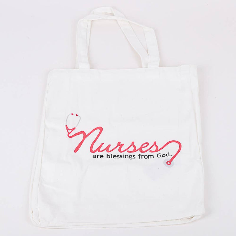 Classic Cotton Tote | Nurses are Blessings