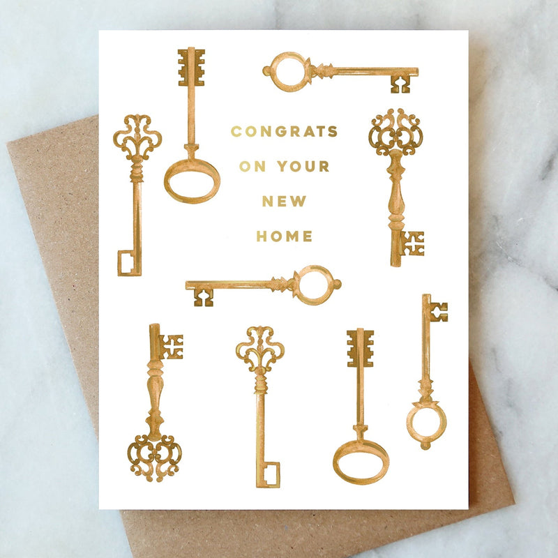 ABIGAIL JAYNE DESIGN CARD Keys New Home Card