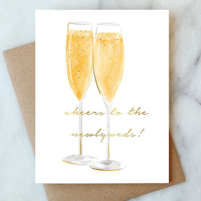 ABIGAIL JAYNE DESIGN CARD Newlyweds Cheers Card
