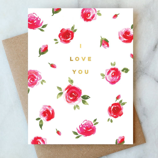 ABIGAIL JAYNE DESIGN CARDS I Love You Roses Card